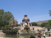 Barcelona Gaudi Fountain 